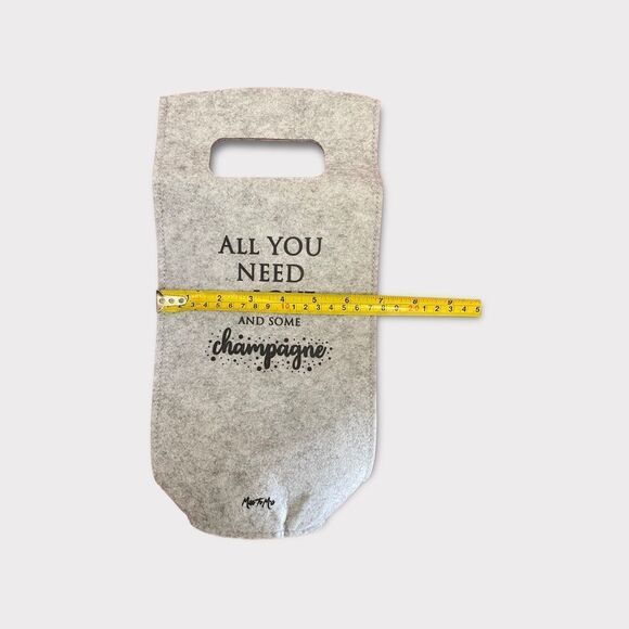 Miss TO MRS | Felt Champagne  Bag - Picture 4 of 4